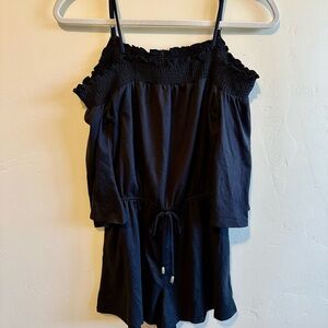 Anita Elegant Black Off-Shoulder Outfit